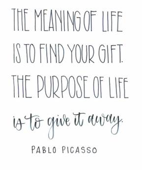 Picasso Quote - Etsy