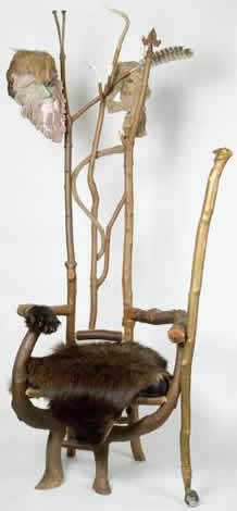 Green Man Memory Chair