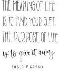 Picasso Quote - Etsy